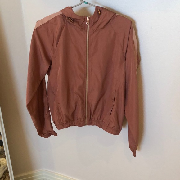 Pink Forever 21 windbreaker